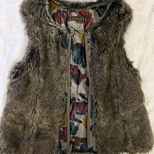 Catimini French reversible vest.